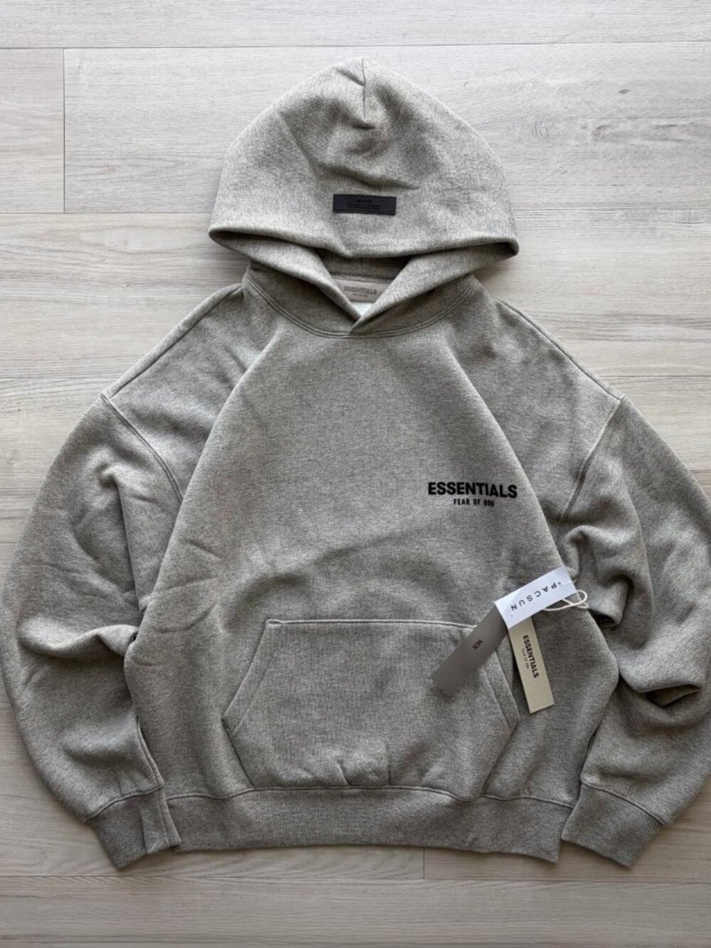 Fear Of God Essentials Dark Oatmeal SS22 Hoodie